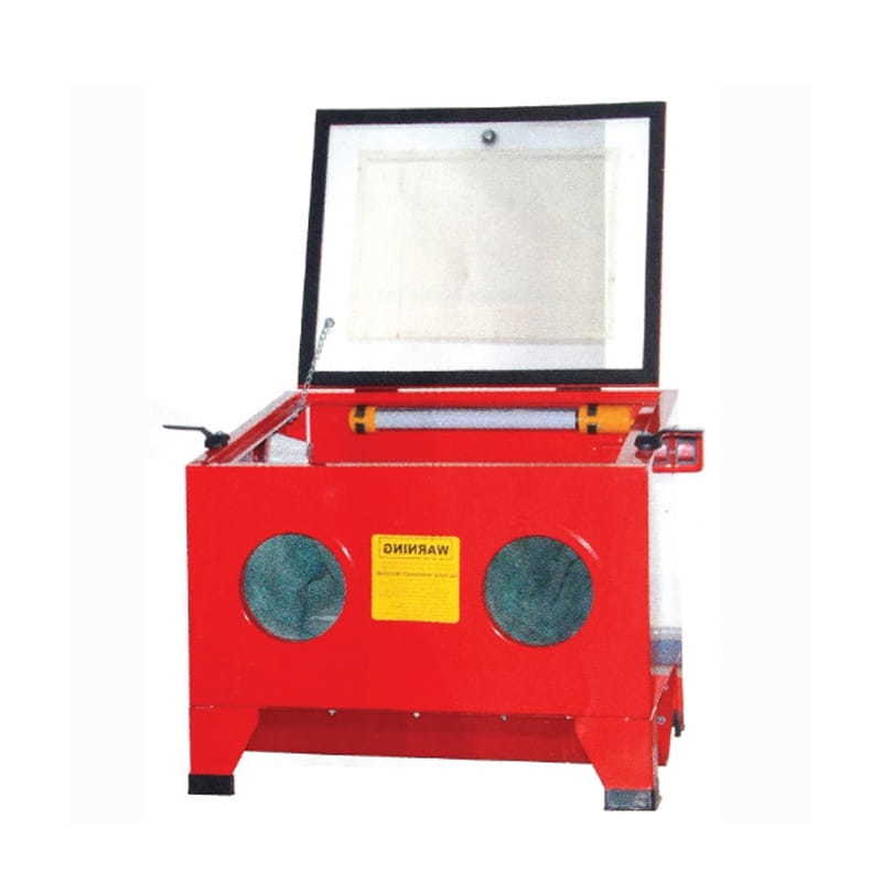 OY9002 90L Small Sand Blasting Cabinet With Light