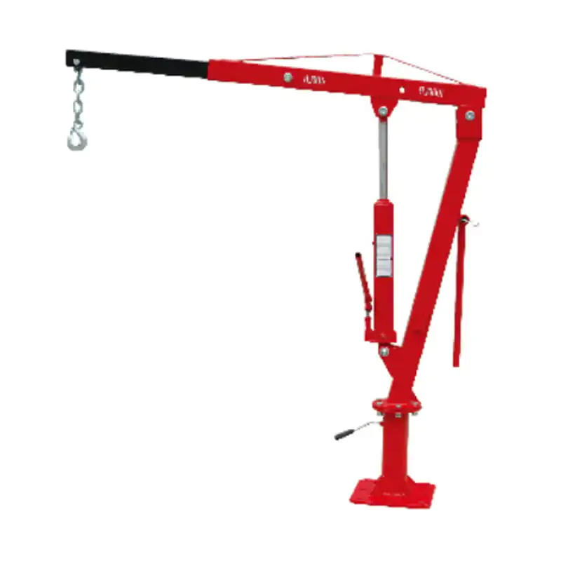 How to troubleshoot and perform routine inspections on the Foldable Shop Crane?